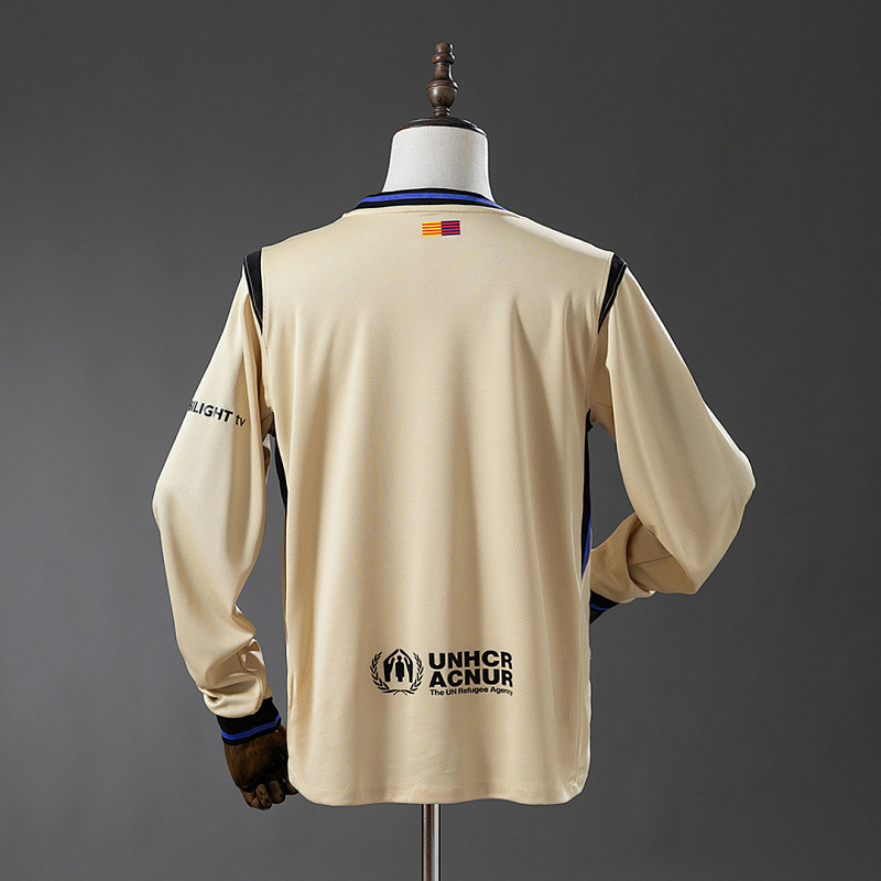 Barcelona Barcelona 25/26 Away Long-Sleeve Jersey S-4XL 2