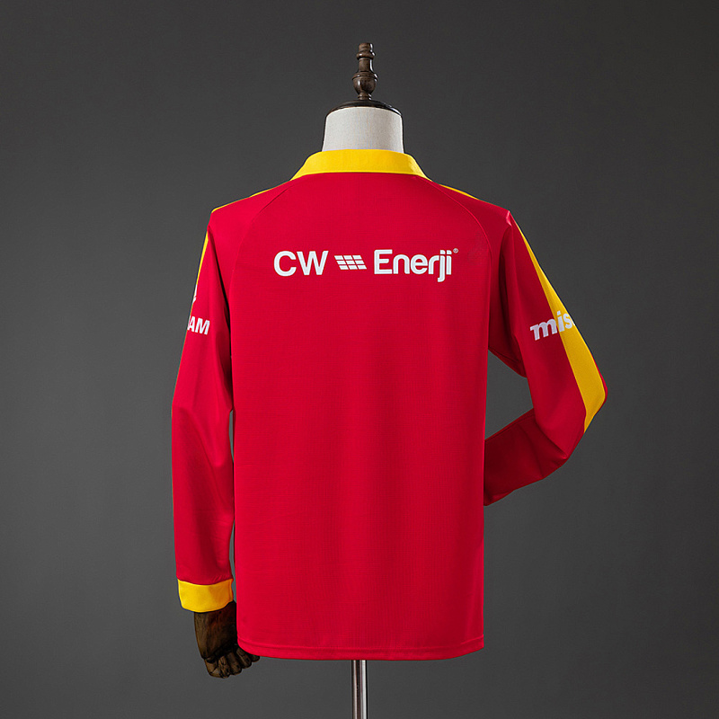 Galatasaray Edition Galatasaray 25/26 Retro Edition - Red Long-Sleeved Jersey S-4XL 2
