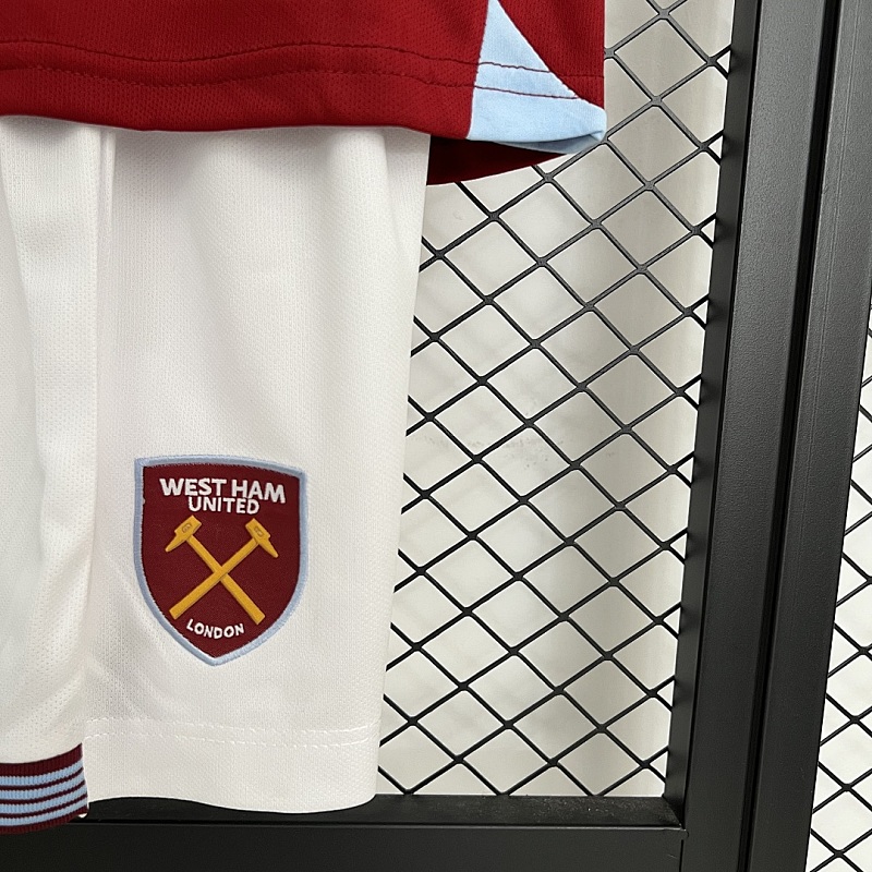 West Ham 25/26 Kids West Ham United Home Size: 16-28 9