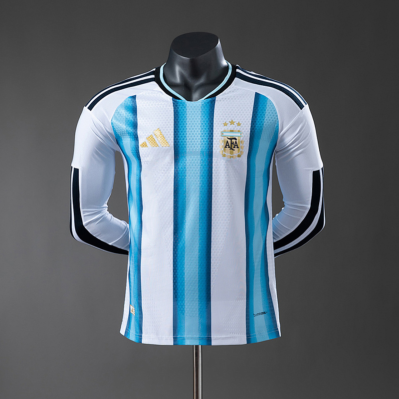 Argentina Argentina 2026 Home Long-Sleeve Player Jersey S-4XL