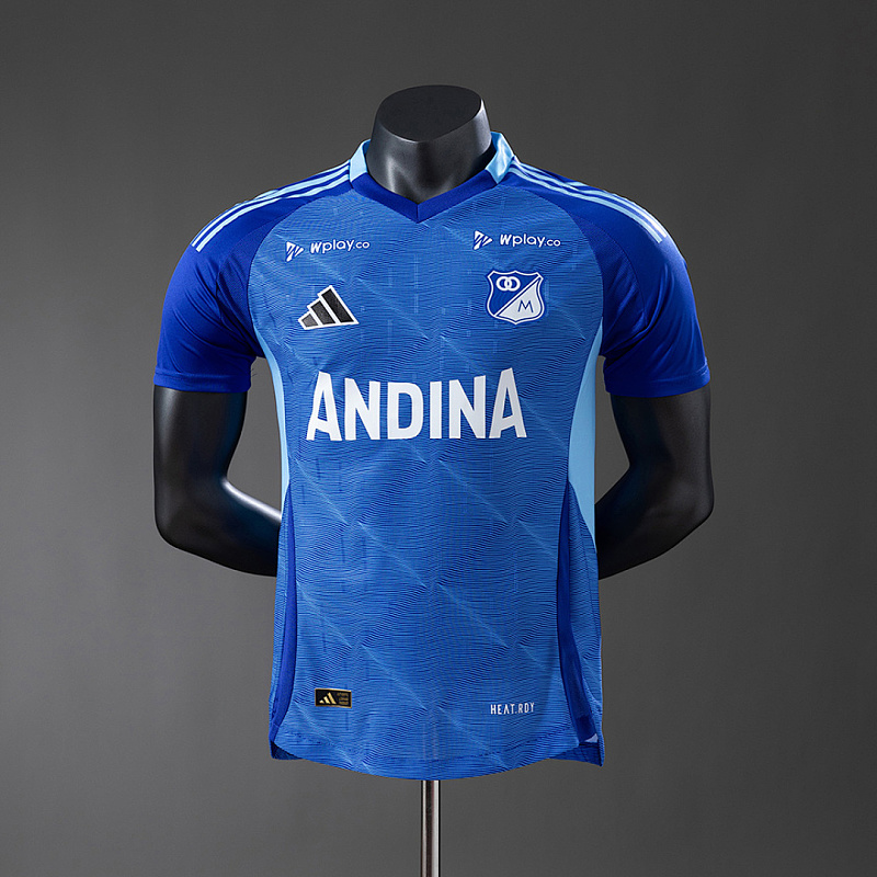 Millonarios 2526 Millonarios 2526 Home Player Jersey S-4XL1
