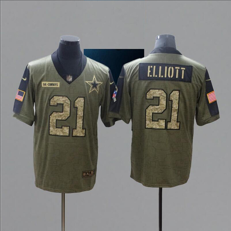 New Tribute New Tribute Camo Edition NFL Jersey S-XXXL 5