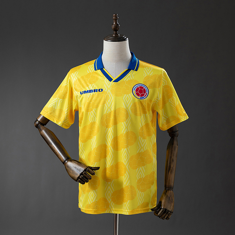 Columbia 1994 Columbia 1994 Home Retro Jersey S-XXL