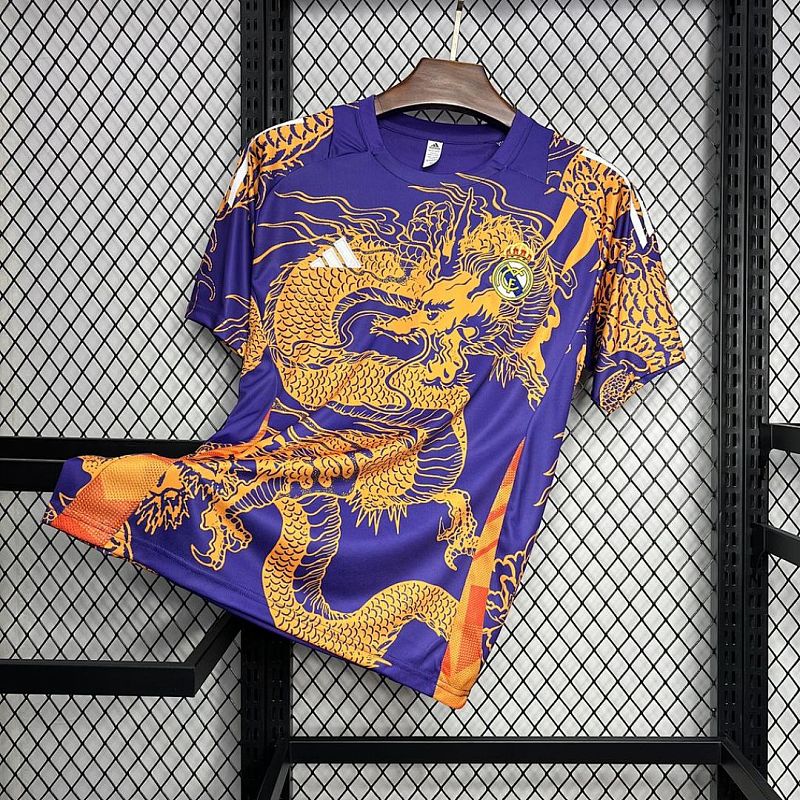 Real Madrid Real Madrid 2024/25 Purple Dragon Special Edition Jersey S-XXL 6
