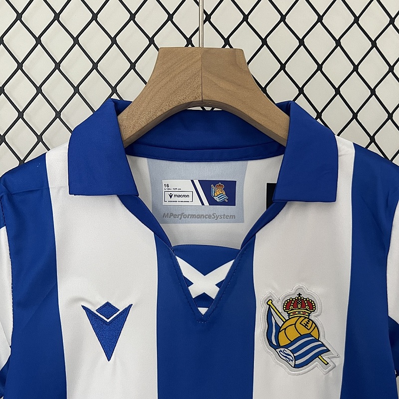 Real Sociedad 24/25 kids Real Sociedad home size: 16-28 3