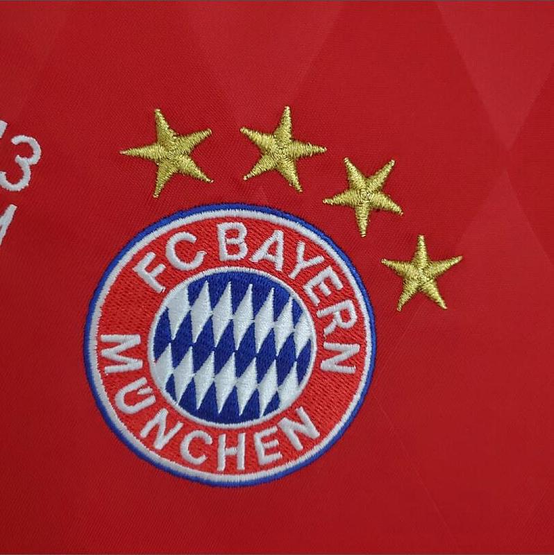 Bayern Munich Retro long sleeve Bayern Munich 13/14 Champions League home S-XXL 3