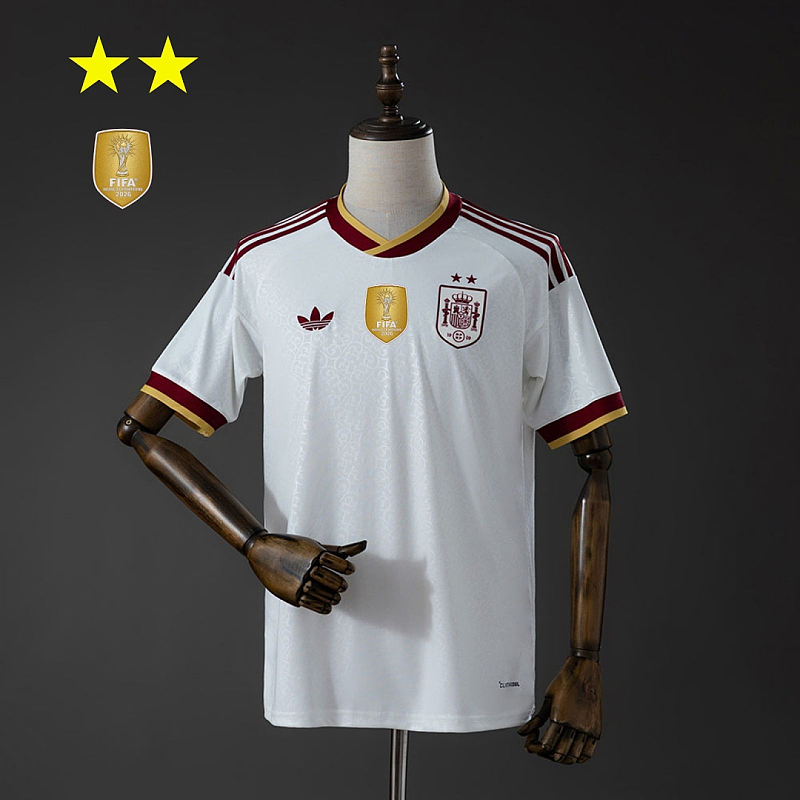 Spagna Spain 2026 Away 2-Star Champion Edition Jersey S-4XL