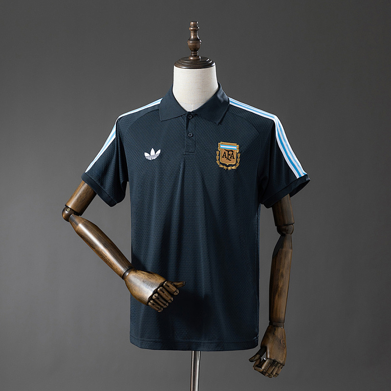 Argentina Argentina 25/26 POLO - Dark Grey S-XXL