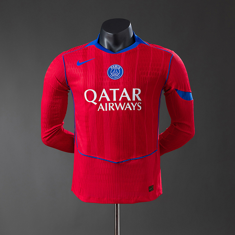 PSG PSG 25/26 Third Away Long-Sleeve Player Jersey S-3XL