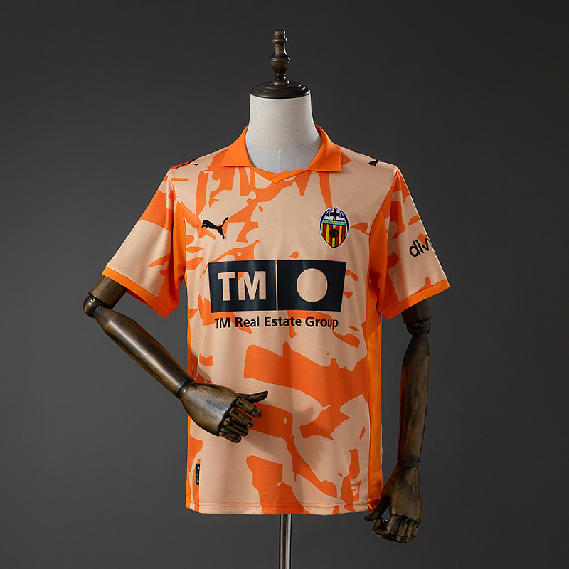 Valencia Valencia 25/26 Retro Style Jersey S-4XL
