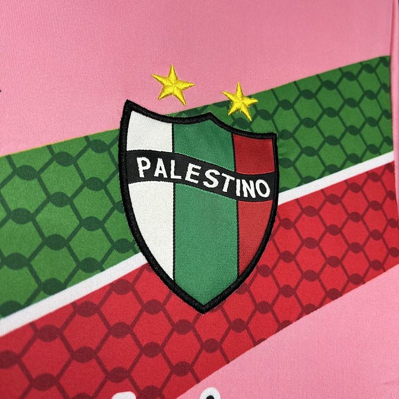CD Palestino CD Palestino 2024/25 Pink Graffiti Jersey S-XXXXL 5