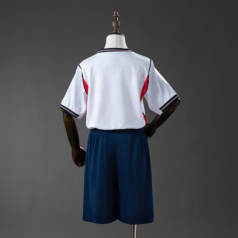 Inghilterra England 2026 Home Kids Kit Jersey Size 16-28 2