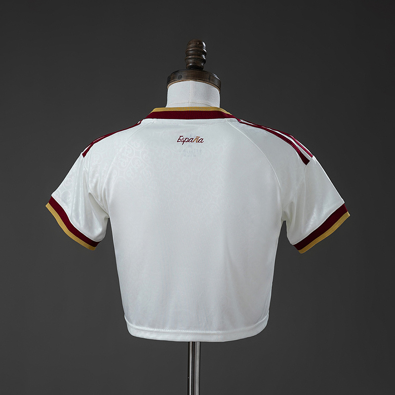 Spagna Spain 2026 Away 2-Star Champion Edition Womens Crop Jersey S-XXL 2