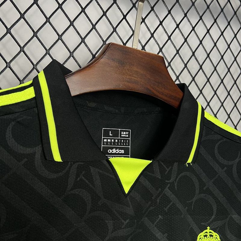 Real Madrid Real Madrid 2024/25 X BLACK AND NEON UNIQUE Jersey S-XXL 4