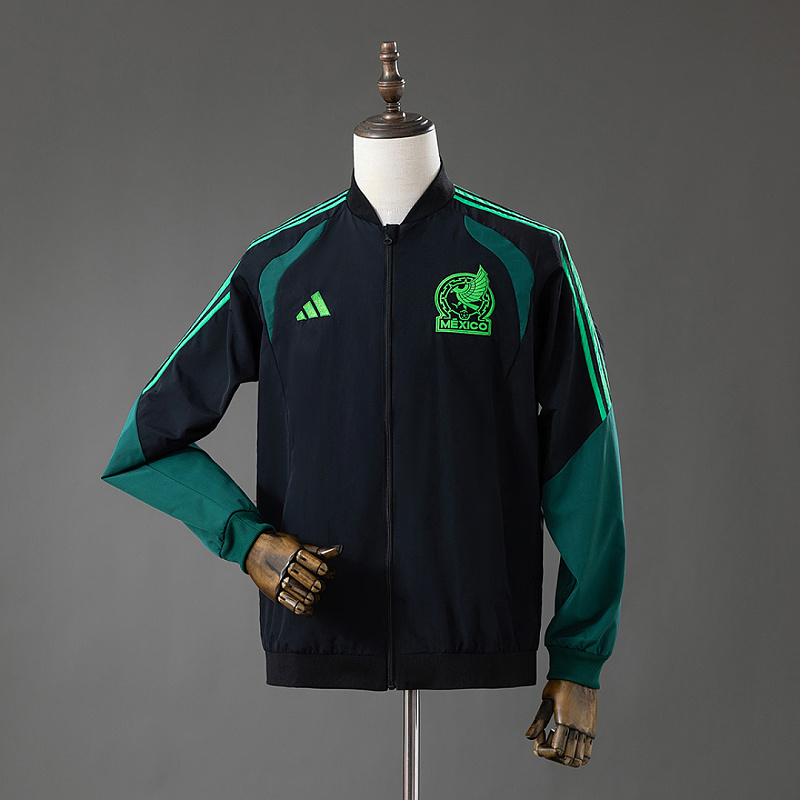Messico Mexico 2026 All Weather Jacket Windbreaker - Black S-XXL
