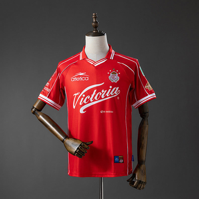 Toluca Jersey Toluca 99/00 Home Jersey S-XXL