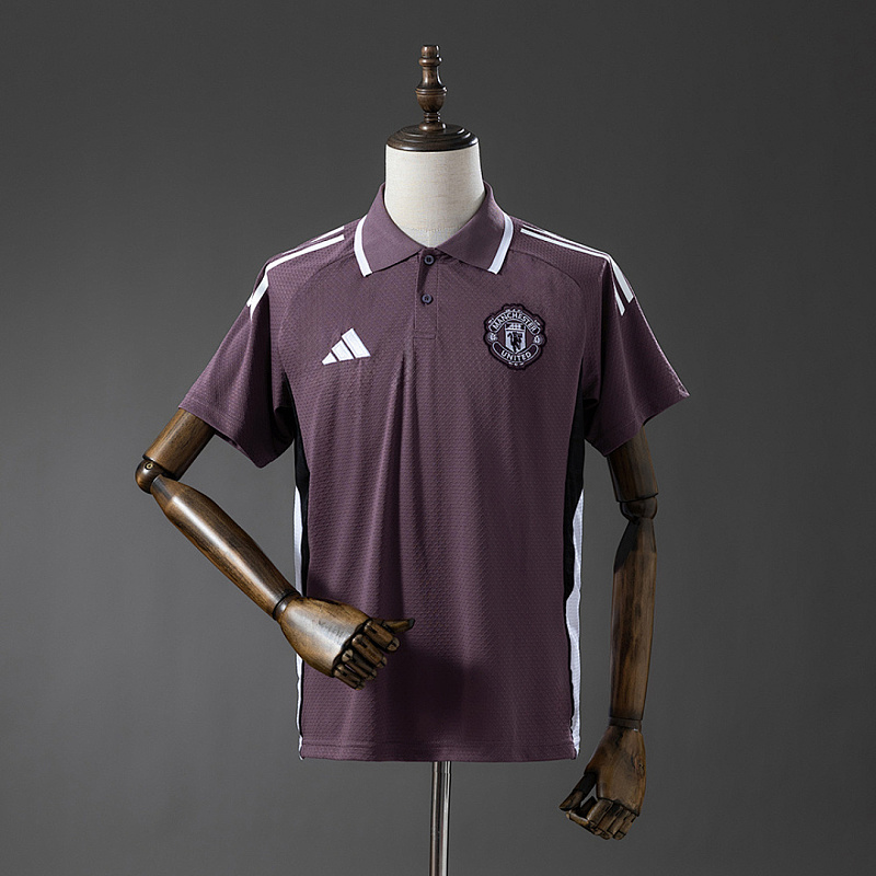 M-U POLO M-U 25/26 POLO - Grey Purple S-XXL