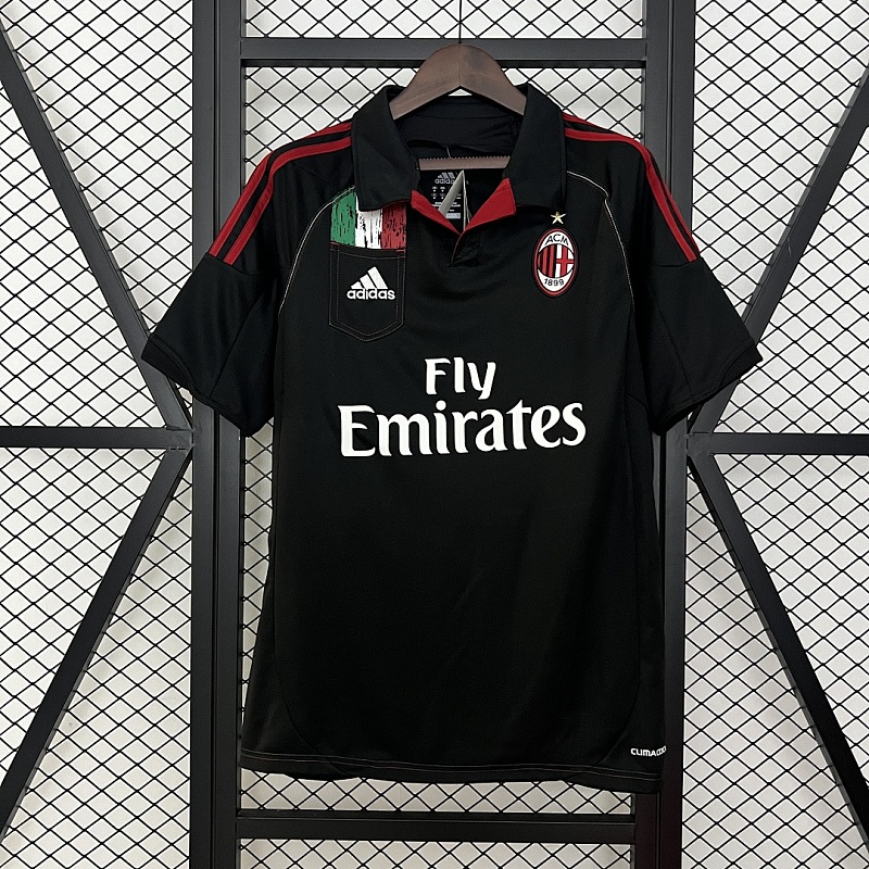 Milan Retro AC Milan 12/13 Black S-XXL