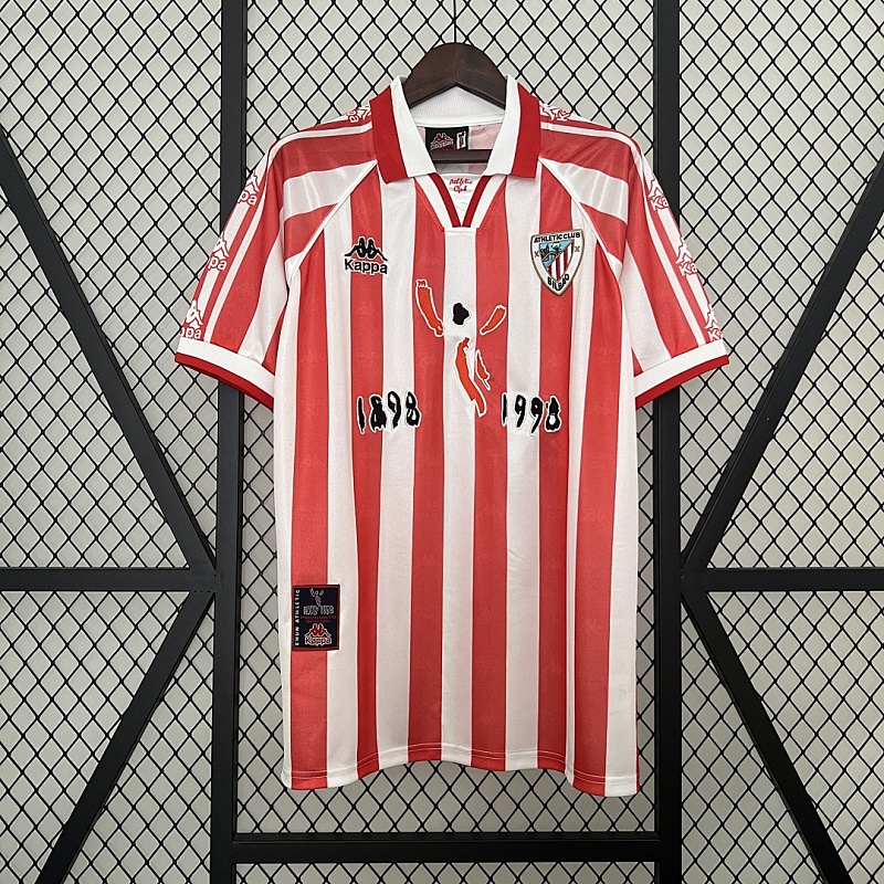 Athletic Bilbao Retro Athletic Bilbao 100th Anniversary Home Stadium S-XXL