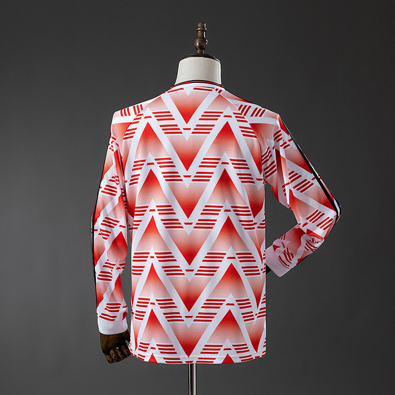 River Plate River Plate 92/93 Away Long-Sleeved Retro Jersey S-XXL 2