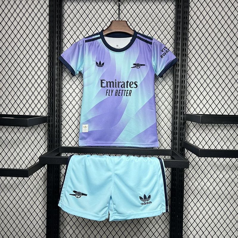 Arsenal Arsenal 2024/25 Third Away Kids Kit