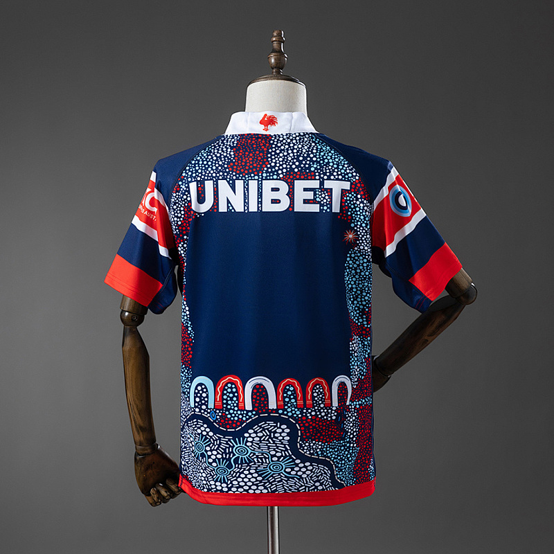 NRL Sydney NRL Sydney Roosters 2025 Indigenous Jersey S-5XL 2