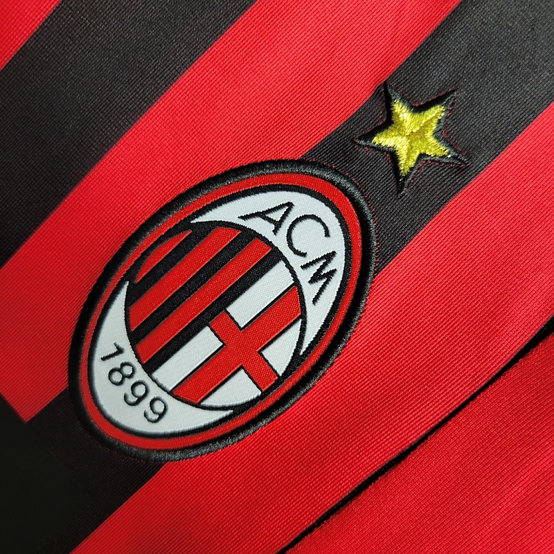07-08 AC Retro 07-08 AC Home Long Sleeve Size S-XXL 6