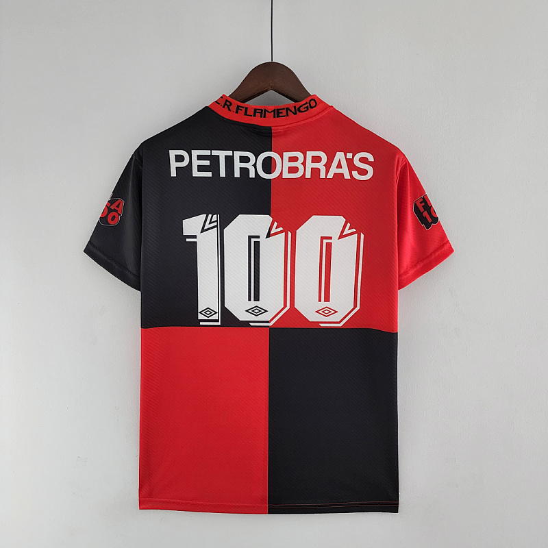 Flamengo Retro Flamengo 1994 100th Anniversary Edition Home S-XXL 2