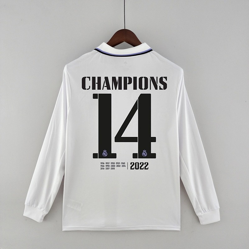 Real Madrid 22/23 14 Champions Edition Real Madrid long sleeve home S-XXL 3