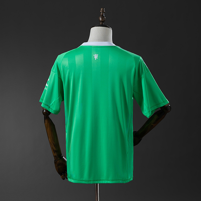 M-U Goalkeeper M-U 25/26 Third Goalkeeper Jersey Green S-4XL 2