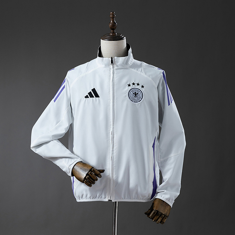 German Reversible German Reversible Jacket Windbreaker - White & Black S-XXL