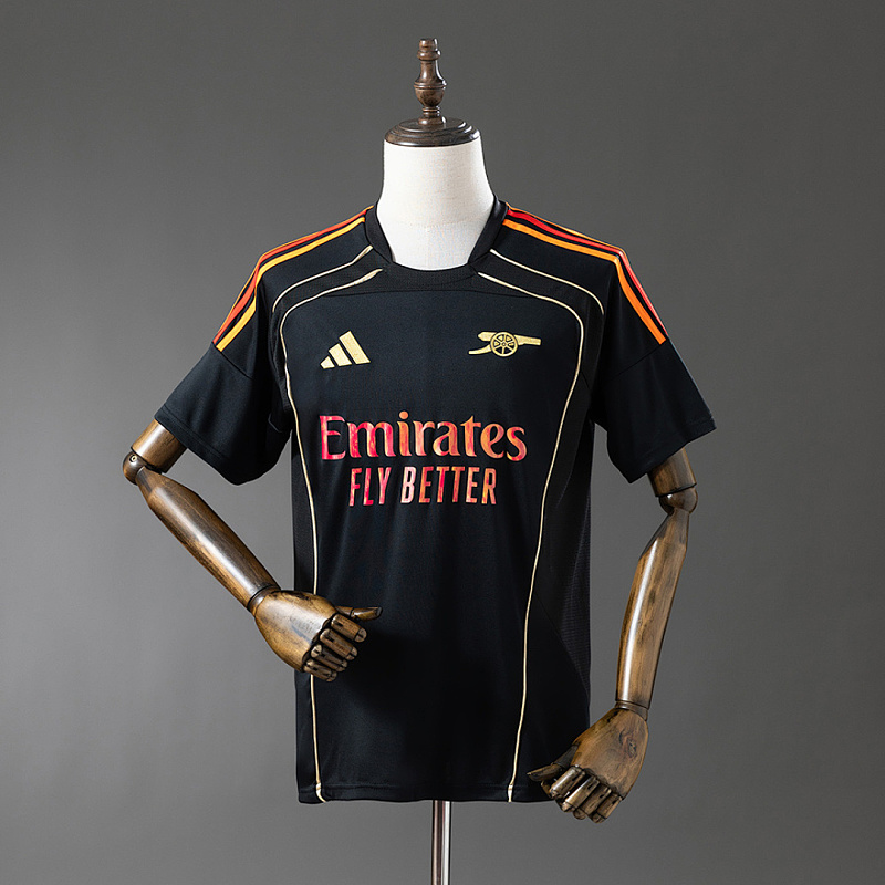 Arsenal Arsenal 25/26 Retro-style collaboration - Black Jersey S-4XL