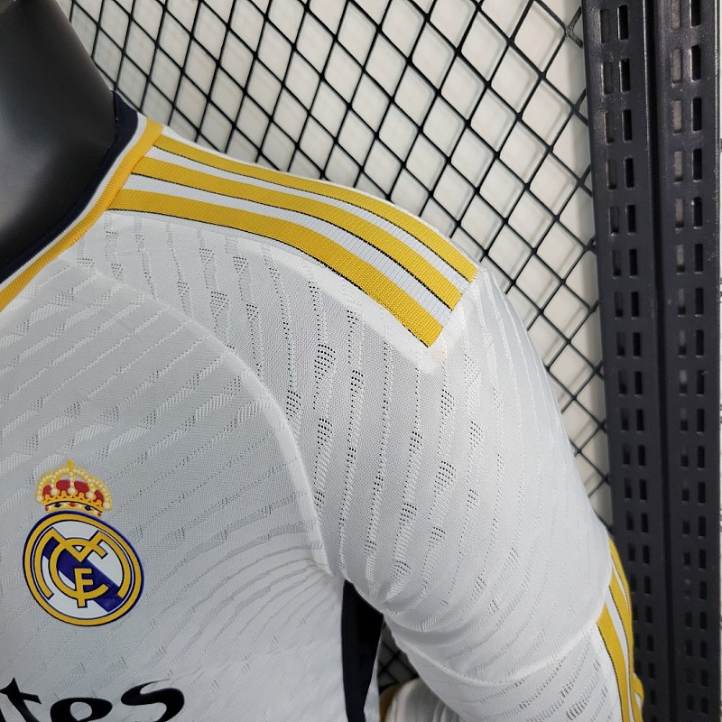Real Madrid 23-24 Players Real Madrid's home long-sleeved size S-XXL 10
