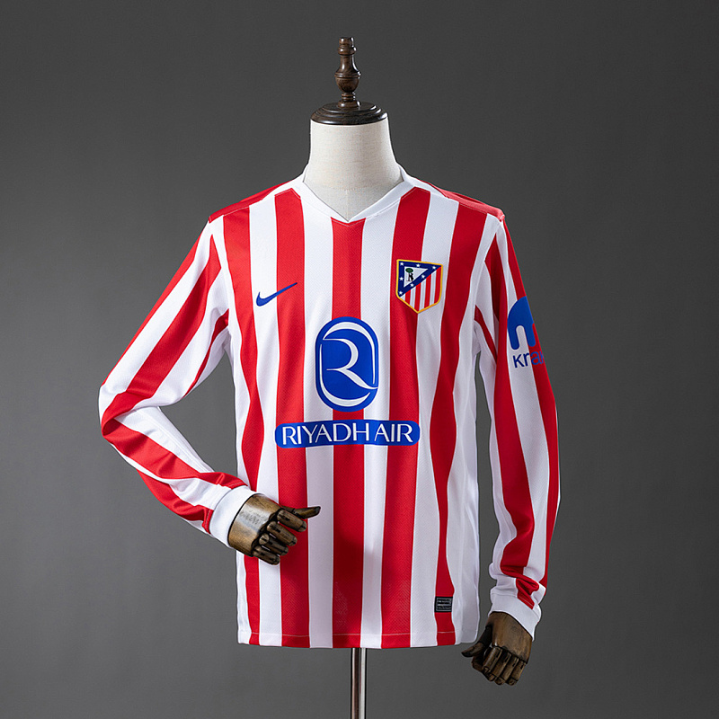 Real Madrid Atletico Madrid 25/26 Home Long-sleeved Jersey S-4XL