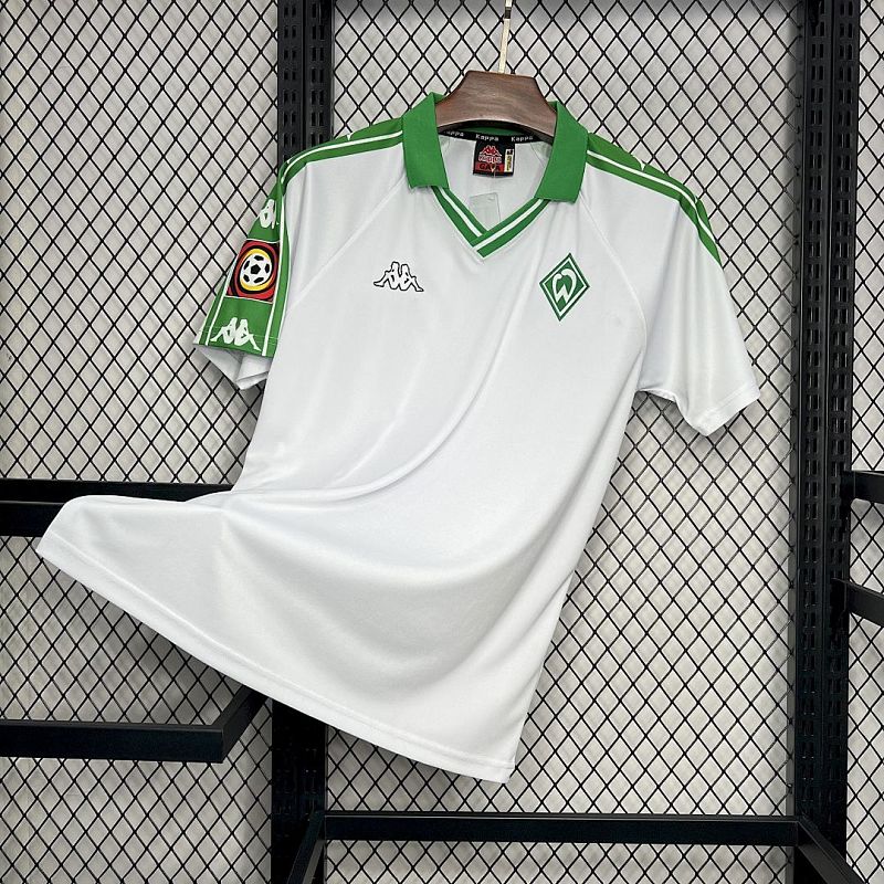 Werder Bremen Werder Bremen 2001/02 Away Rerro Jersey 7