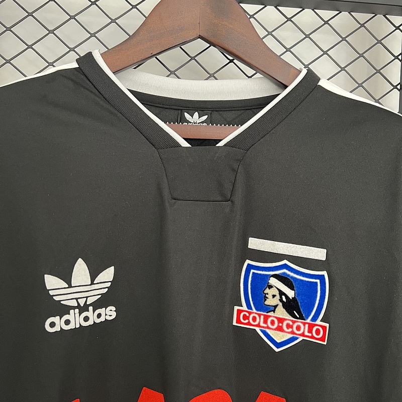 long sleeve Retro long sleeve colo colo 1991 black S-XXL 3
