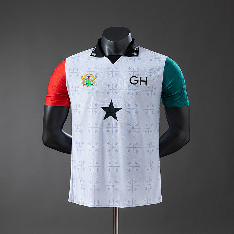 Nazionale Ghana 2025 Commemorative Edition - White Player Jersey S-XXL