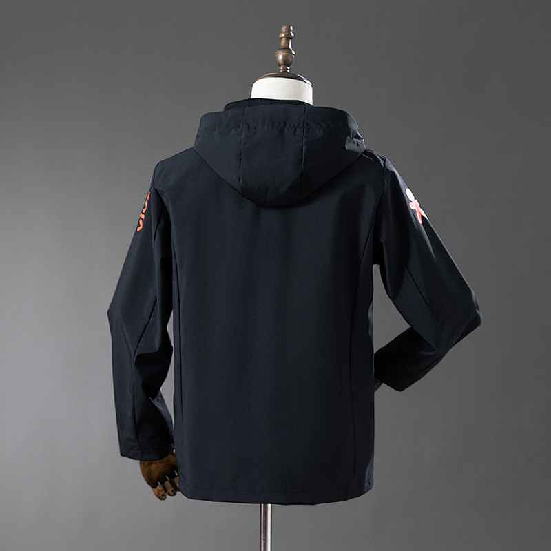 Brasile Brazil Windproof Jacket - Black S-XXL 2