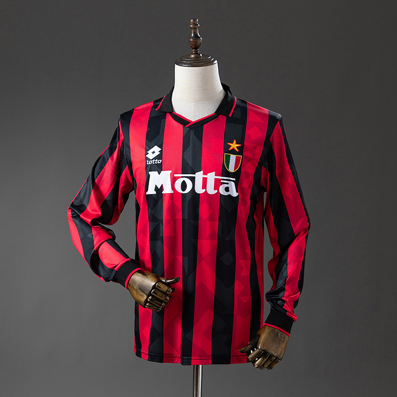 Milan AC Milan 93/94 Home Long Sleeve S-XXL