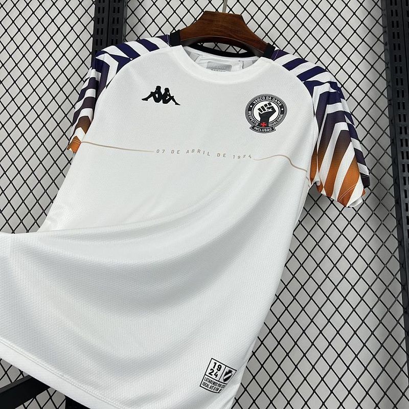 Vasco Vasco da Gama 2024/25 White Jersey S-XXXXL 3