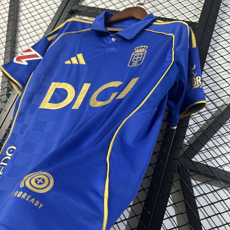 Real Oviedo 25/26 Real Oviedo Home S-4XL 2