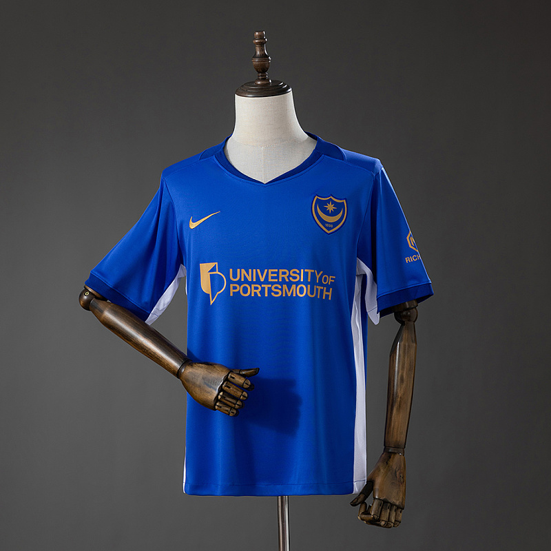 Portsmouth Jersey Portsmouth 26/27 Home Jersey S-4XL