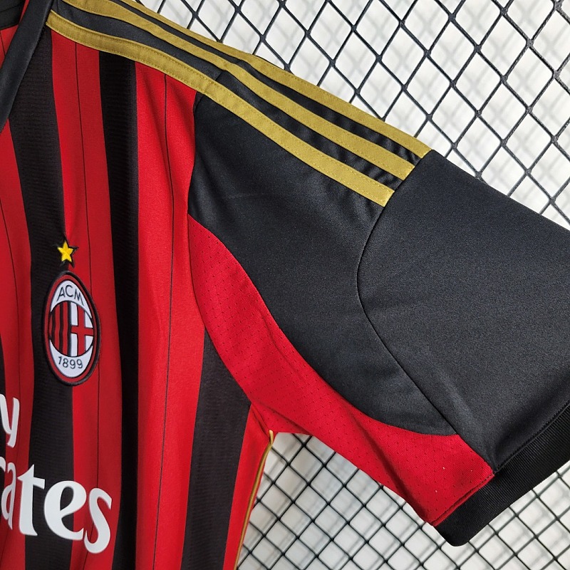 Milan Retro 2013-14 AC Milan Retro Size S-XXL 8