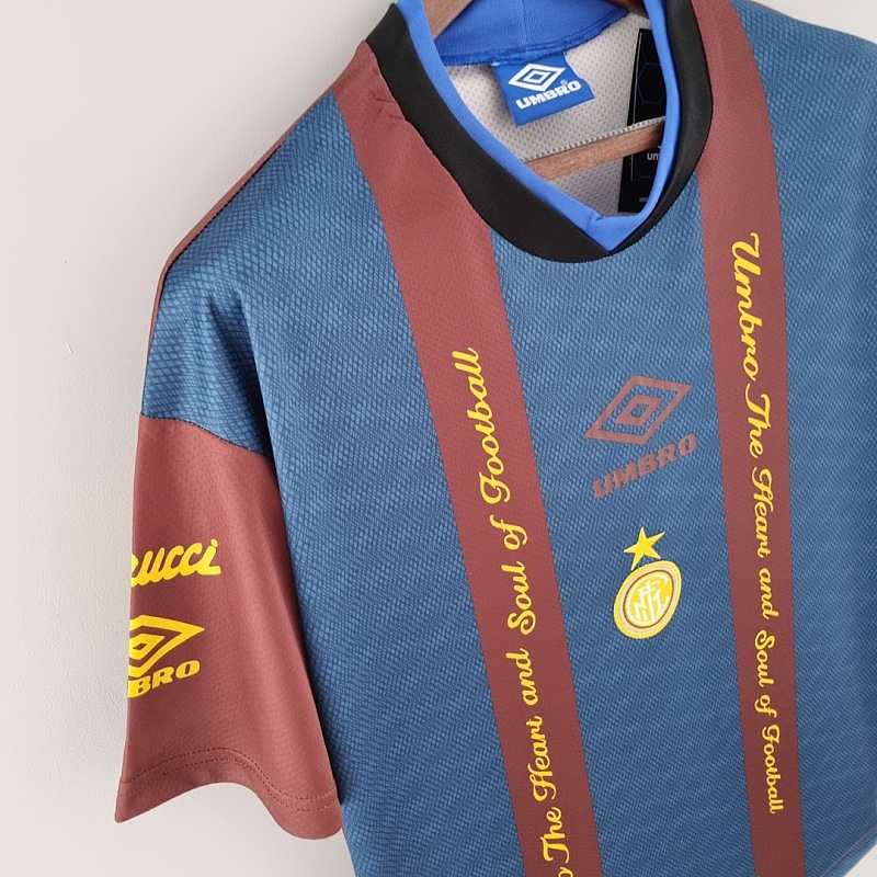 Inter Retro Inter Milan 94/95 Training Suit Red Blue S-XXL 4