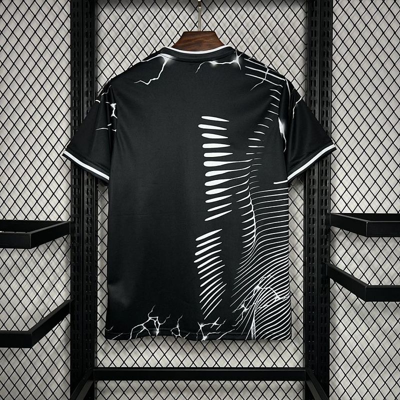 Real Madrid Real Madrid 2024/25 Special Edition Black Jersey S-XXL 5