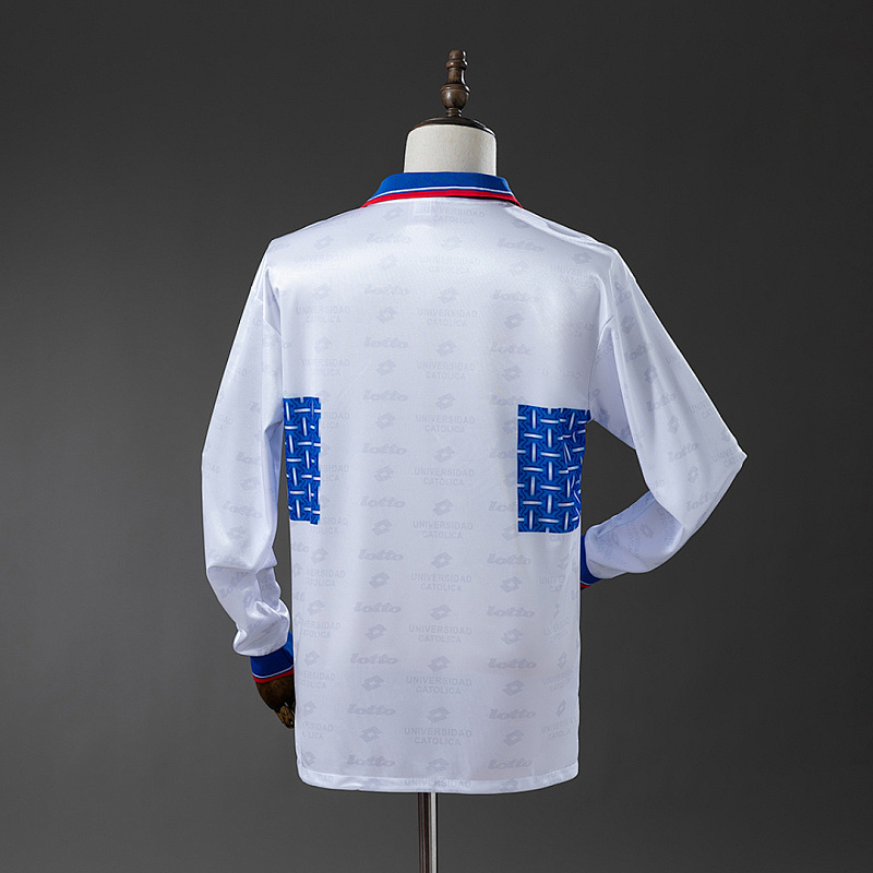 Universidad Catolica Universidad Catolica 1996 Home Retro Jersey Long Sleeve S-XXL 2
