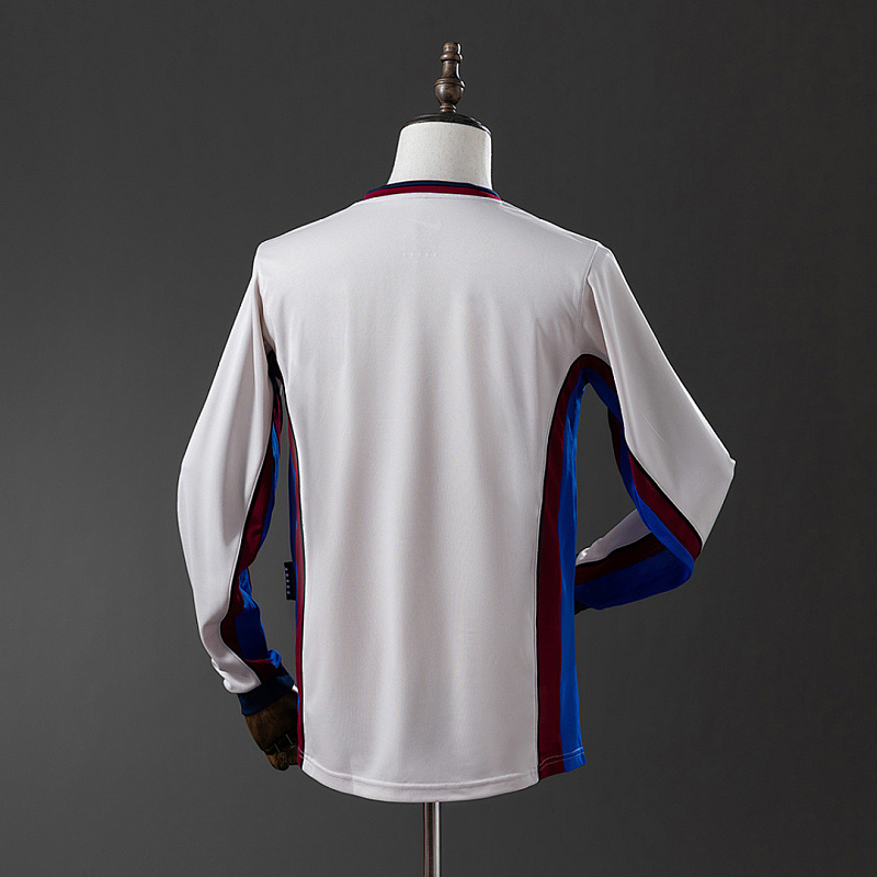 Barcelona Barcelona 98/99 Away Long Sleeve Retro Jersey S-XXL 2