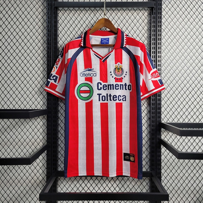 99-00 Chivas Retro 99-00 Chivas Regal Home Size S-XXL