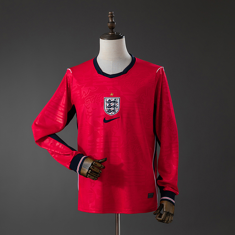 Inghilterra England 2026 Away Long Sleeve Jersey S-3XL