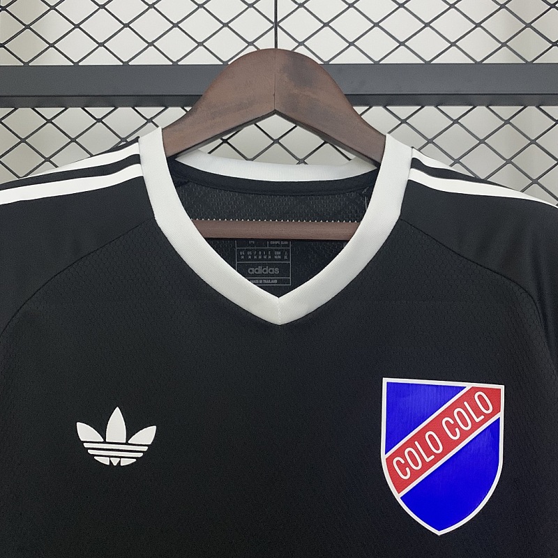 Colo Colo 25/26 Colo Colo 100th Anniversary Black S-4XL 4